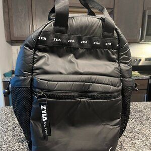 ZYIA Active Black Flux Backpack